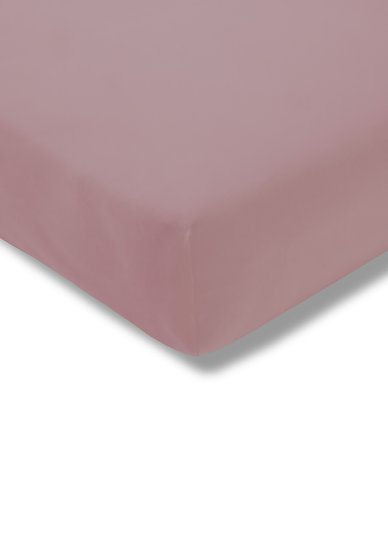 Spannbetttuch Zwirn-Jersey Topper ESTELLA flieder | 180x200
