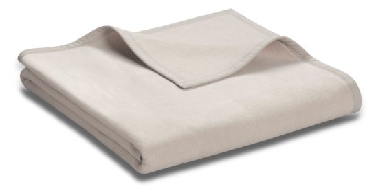 Wohndecke Unicolour Biederlack silber | 220x240