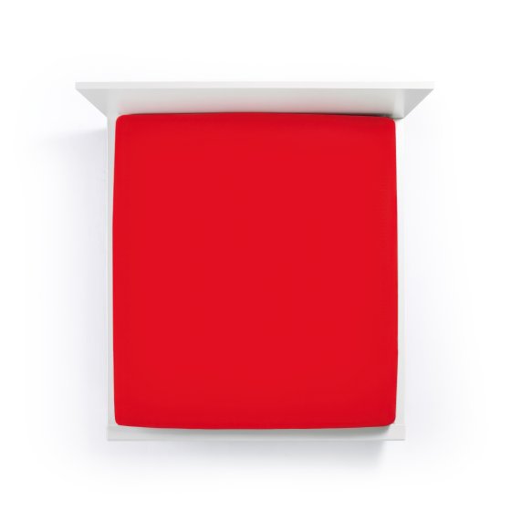 Spannbettlaken Bella Donna Jersey 037 FORMESSE Rot | 200x220-200x240