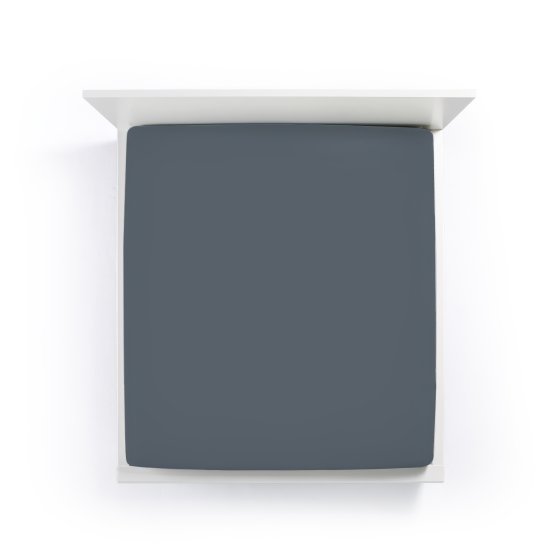 Spannbettlaken Bella Donna Jersey 037 FORMESSE Graphit | 200x220-200x240
