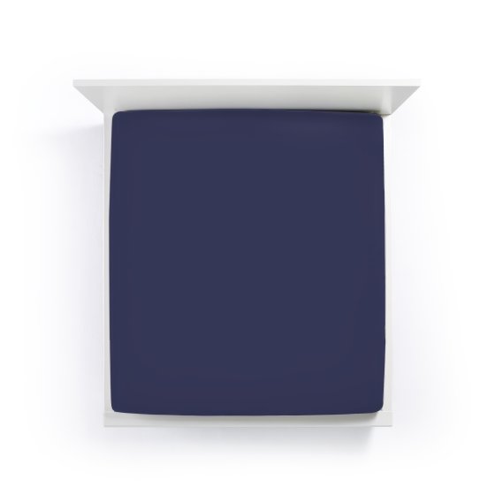 Spannbettlaken Bella Donna Jersey 037 FORMESSE Marine | 200x220-200x240