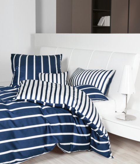 Baumwoll Bettwäsche Modernclassic Streifenlook Janine 