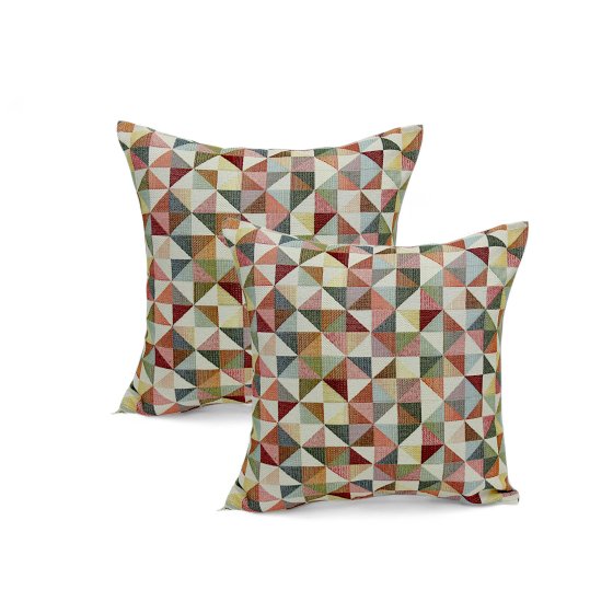 Kissenhülle Triangle 40x40 cm 2er-Set linke 