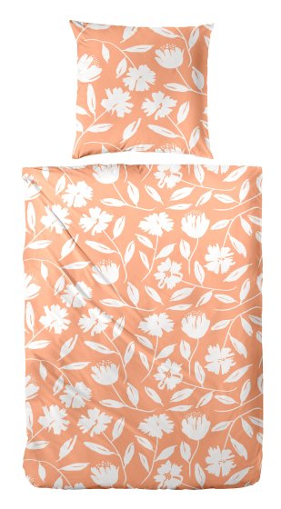 Bettwäsche Perkal Floral HAHN 