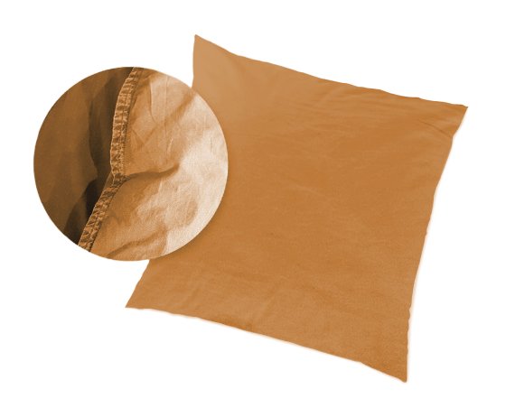 Bettwäsche Renforce Stone-Washed HAHN curry | 155x220