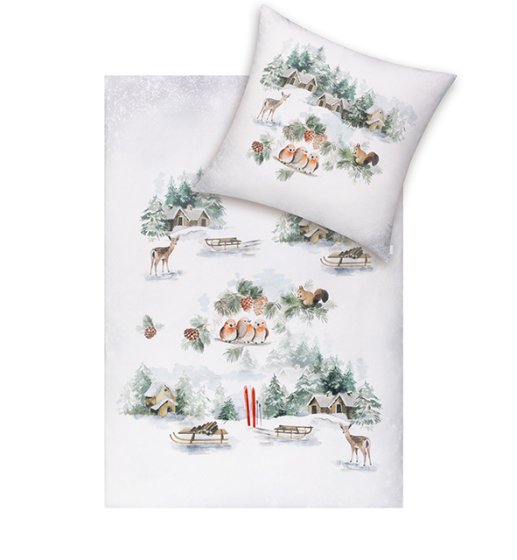 Bettwäsche Kuschelflanell Birdy ESTELLA 
