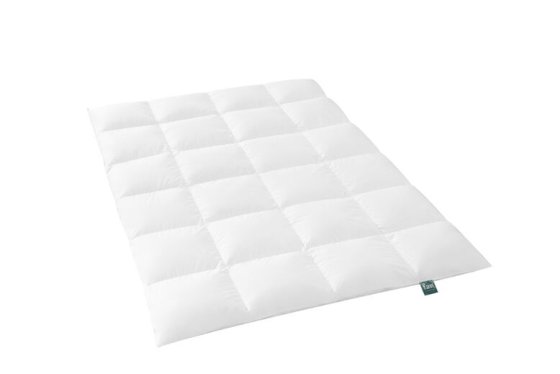 Bettdecke Daunen Kassettenbett Alaska 135x200 cm Medium frankenstolz 