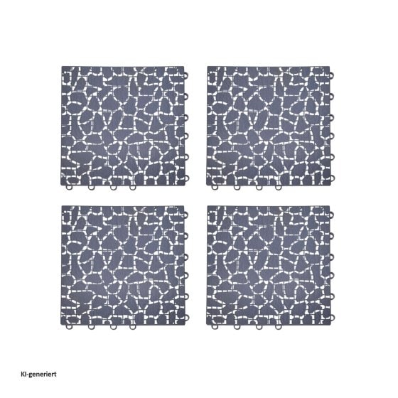 Bodenplatte 4-teilig Nessa Stone 