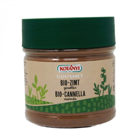 Kotanyi Bio Zimt gemahlen natürliches süß würziges Aroma 192g 