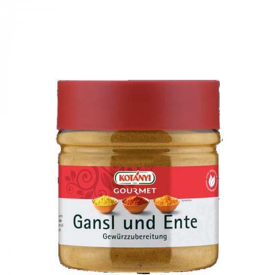 Kotanyi Gansl und Ente Gewürzzubereitung speziell für Geflügel 308g 
