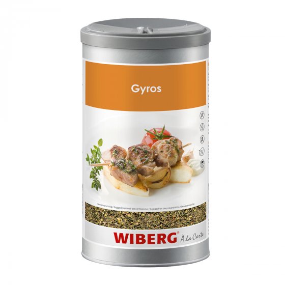 Wiberg Gyros Gewürzsalz angenehme kräftige Aromen Packung 600g 