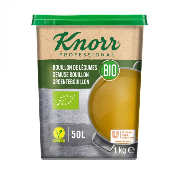 Knorr Professional Bio Gemüse Bouillon rein pflanzlich aromafrei 1KG 