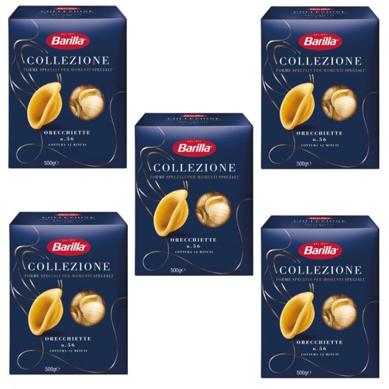 Barilla La Collezione Orecchiette Pugliesi Pasta 500g 5er Pack 