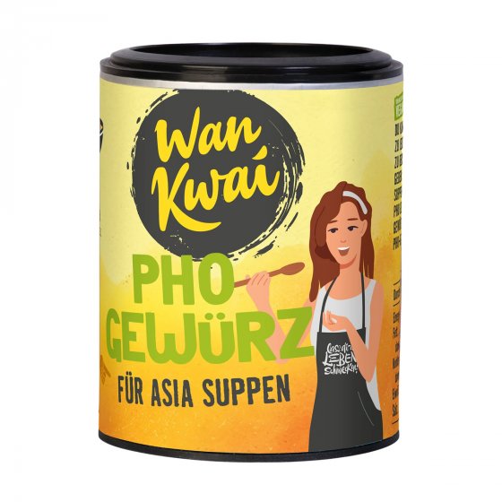 Wan Kwai Pho Suppen Gewürz würzig für alle Asia Suppengerichte 40g 