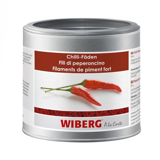 Wiberg Chili Fäden fein dezente Schärfe zum würzigen Dekorieren 45g 