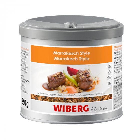 Wiberg Marrakesch Style Gewürzzubereitung kräftige Aromen 260g 