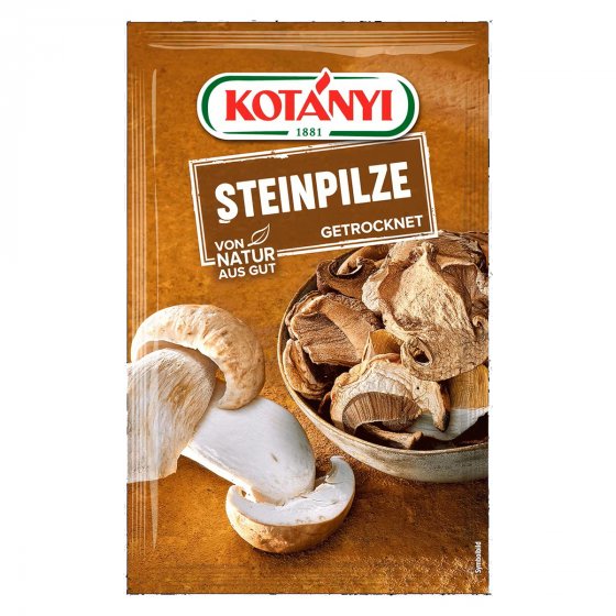 Kotanyi Steinpilze mild aromatisch nussartiger Geschmack 20g 