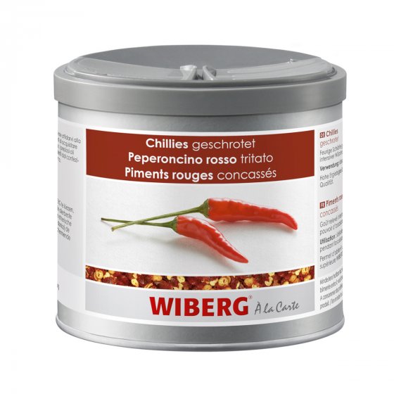 Wiberg Chilis geschrotet eine deutliche Schärfe Packung 190g 