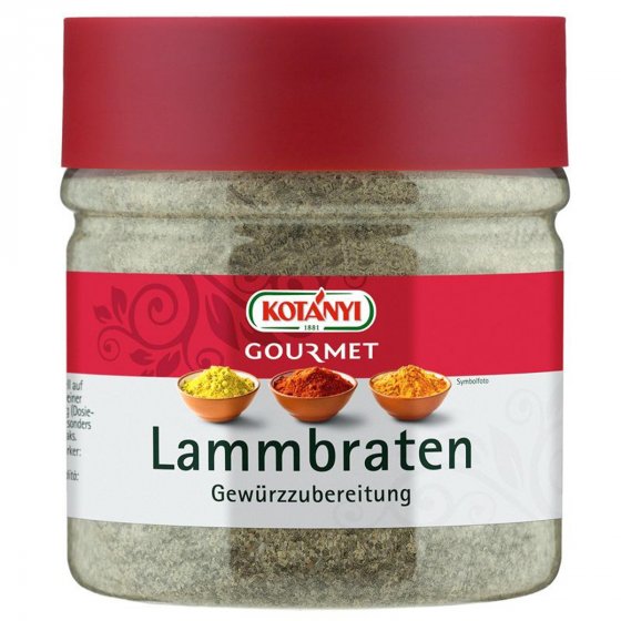 Kotanyi Lammbraten Gewürzzubereitung Pfeffer Knoblauch Minze 283g 