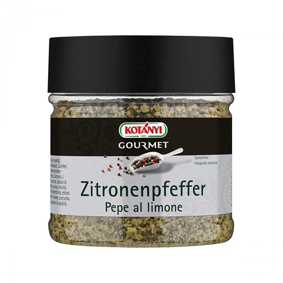 KOTANYI Gourmet Zitronenpfeffer feine Gewürzzubereitung 400ccm Dose 