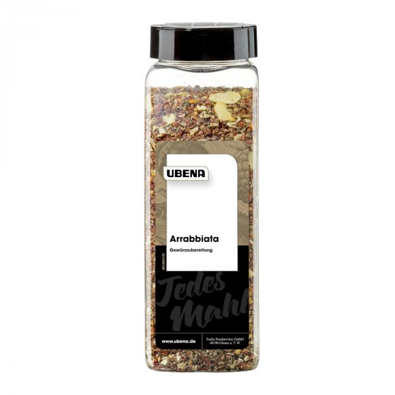 Ubena Arrabiata Gewürzzubereitung würzig scharf Packung 450g 