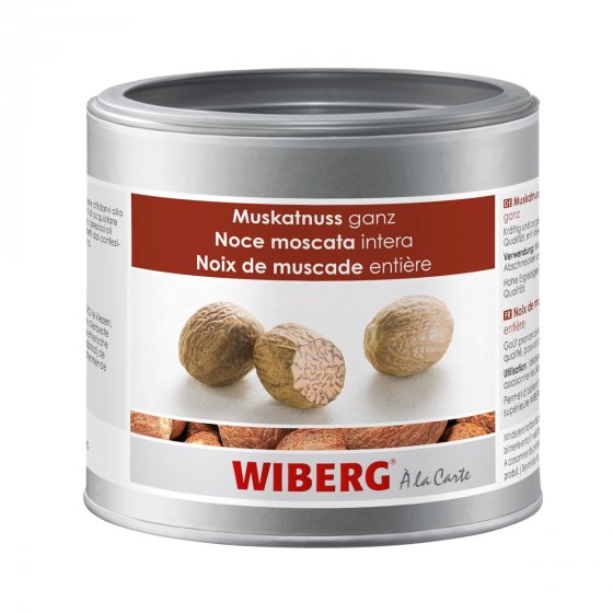 Wiberg Muskatnuss ganz reiches und warmes Aroma Packung 300g 