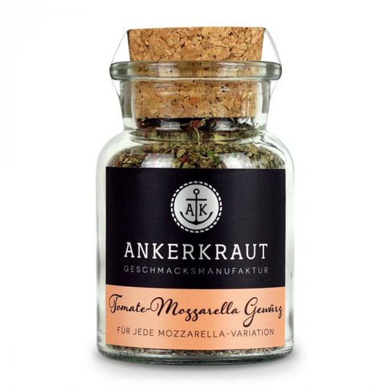 Ankerkraut Tomate Mozzarella Gewürzmischung im Korkenglas 55g 