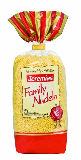 Jeremias Suppen Buchstaben Frischei Family Nudeln 500g 4er Pack 