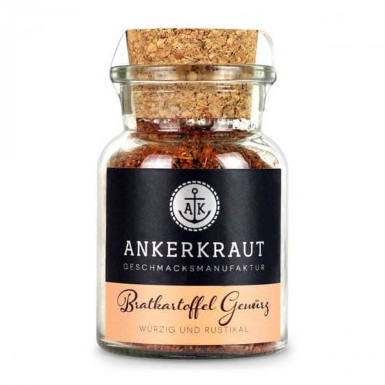 Ankerkraut Bratkartoffel Gewürz Würzig Rustikal Korkenglas 80g 