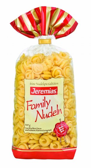 Jeremias Schneckli Classic Frischei Family Nudeln 500g 4er Pack