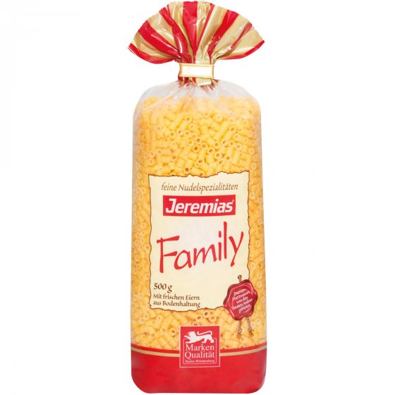 Jeremias Frische Nudeln Ringle Nudeln mit frischen Eiern 500g 4er Pack 