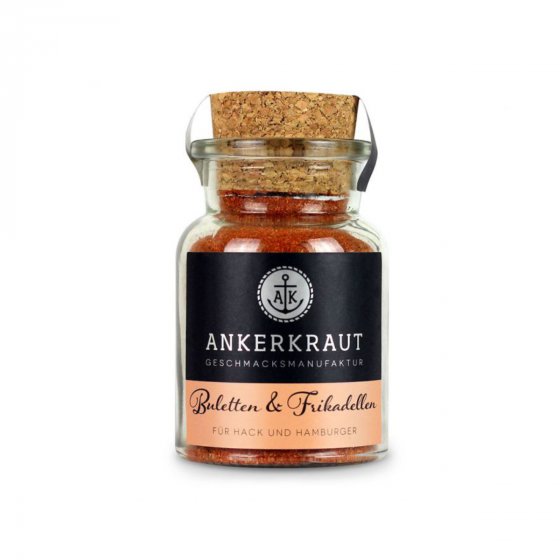 Ankerkraut Buletten und Frikadellen Gewürzmischung im Korkenglas 100g 