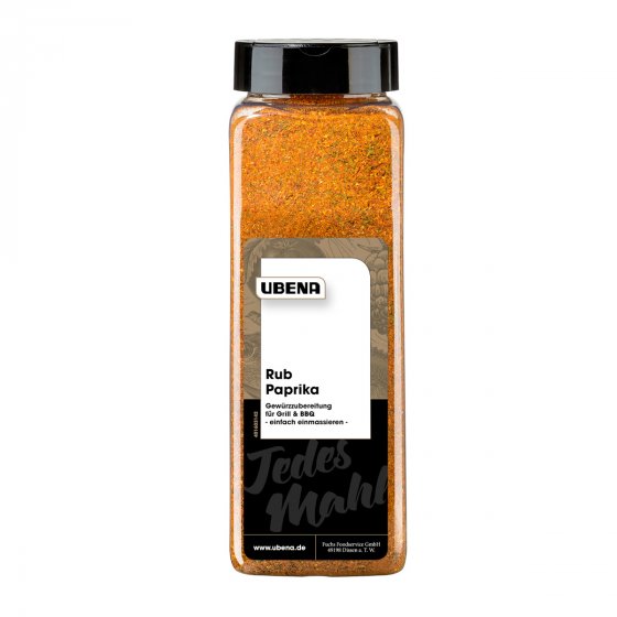 Ubena Rub Paprika Gewürzzubereitung außergewöhnlicher Geschmack 550 g 
