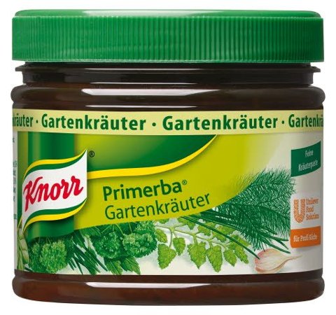 Knorr Primerba Gartenkräuter Warmanwendung und Kaltanwendung 340g 