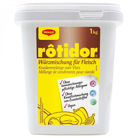 Maggi Rotidor Würzmischung für Fleisch Großpackung für Gastro 1000g 