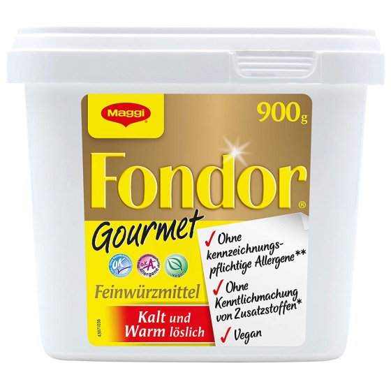 Maggi Fondor Gourmet Feinwürzmittel Großpackung für Gastro 900g 
