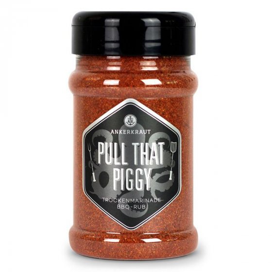 Ankerkraut Pull that Piggy BBQ Rub Trockenmarinade für Fleisch 220g 