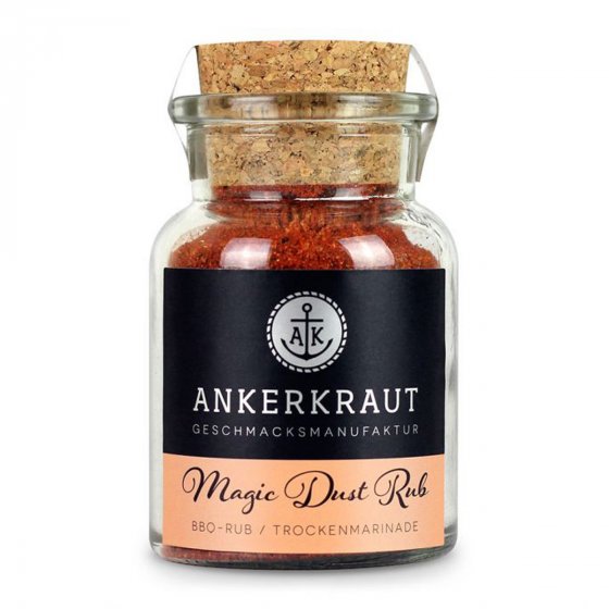 Ankerkraut Magic Dust BBQ Rub Trockenmarinade Korkenglas 100g 