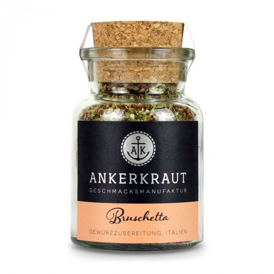 Ankerkraut Bruschetta Gewürzzubereitung Italien Korkenglas 55g 