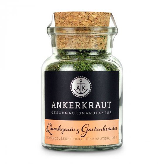 Ankerkraut Quarkgewürz Gartenkräuter für Kräuterquark Korkenglas 55g 