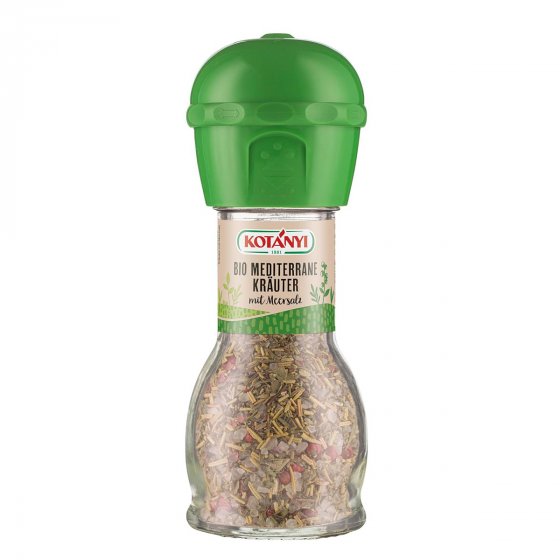 Kotanyi Bio Mediterraner Kräuter Gewürzmischung mit Meersalz 62g 