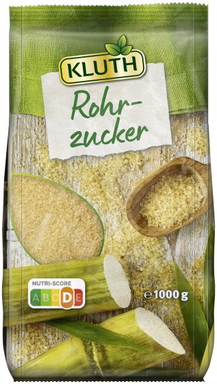 Kluth Roh-Rohrzucker braun 