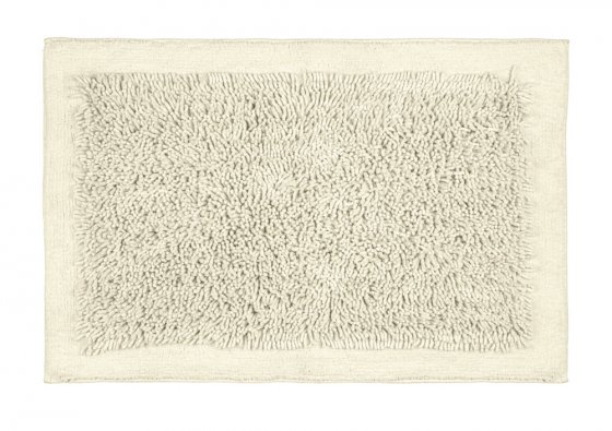 Badematte Mod. Sidyma Beige, aus 100 % zertifizierter Bio-Baumwolle 