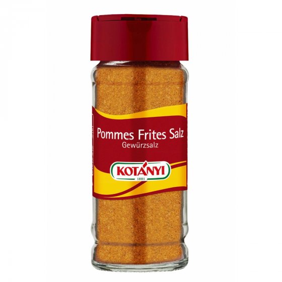 Kotanyi Pommes Frites Gewürzsalz würzig und süßes Gewürz 72g 