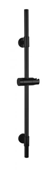 Duschstange Mod. Basic Schwarz, 66 cm 