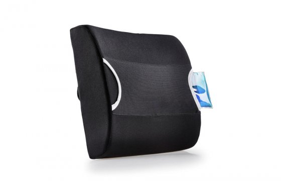 Kühlendes Rückenstützkissen, ca. 33 x 32 x 10 cm 