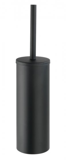 Turbo-Loc® WC-Garnitur Mod. Orea Black Matt geschlossen, Befestigen ohne bohren 