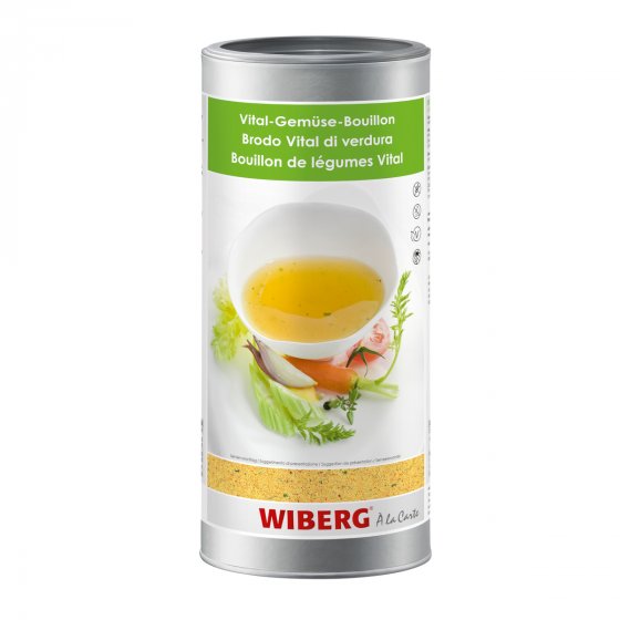 Wiberg Vital Gemüse Bouillon hochwertige rein pflanzlich 1200g 