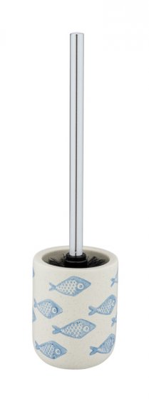 WC-Garnitur Mod. Aquamarin Keramik, handbemalt 