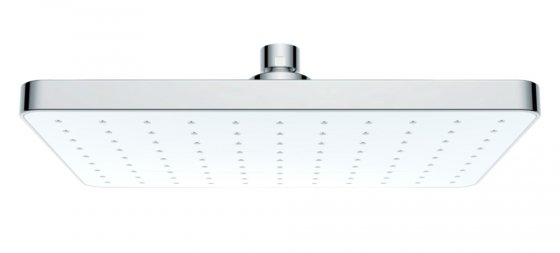Regenduschkopf Automatic Cleaning 25 x 17 cm, mit automatischem Reinigungssystem 